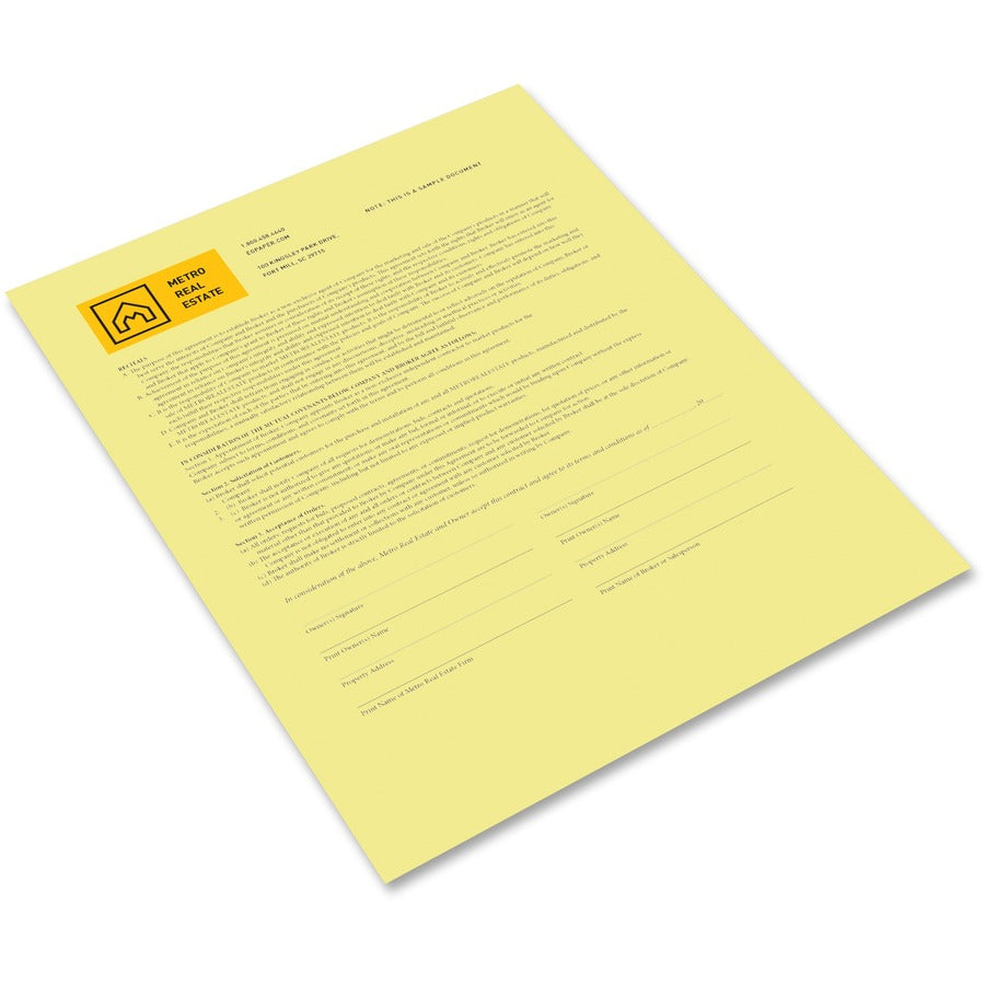 Xerox Bold Digital Carbonless Paper - Canary