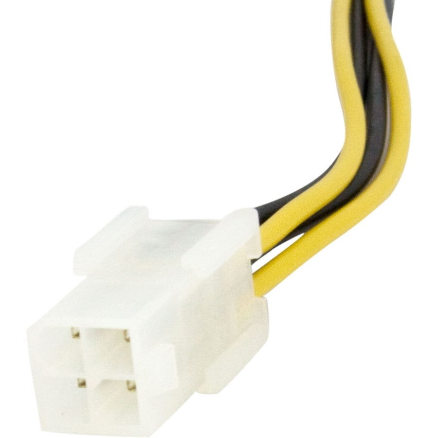 StarTech.com 6in 4 Pin to 8 Pin EPS Power Adapter with LP4 F/M
