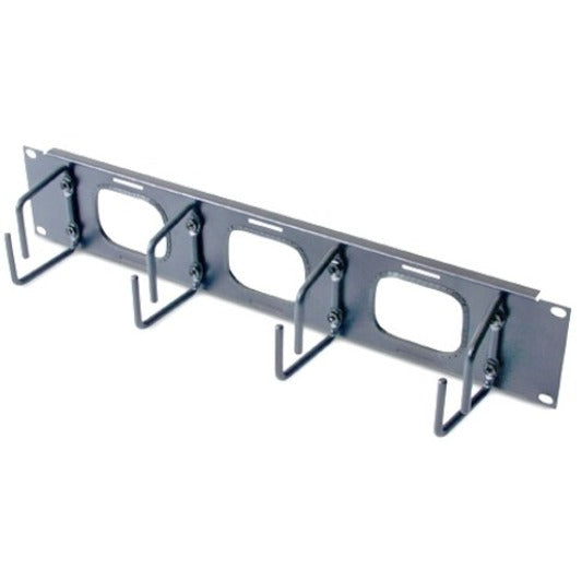 APC by Schneider Electric 2U Horizontal Cable Organizer, Black, 2U Rack Height, Includes Mounting Hardware, 1 Each