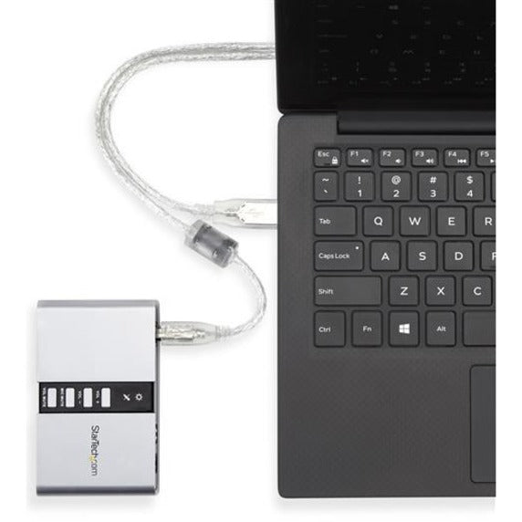 StarTech.com 7.1 USB Audio Adapter External Sound Card