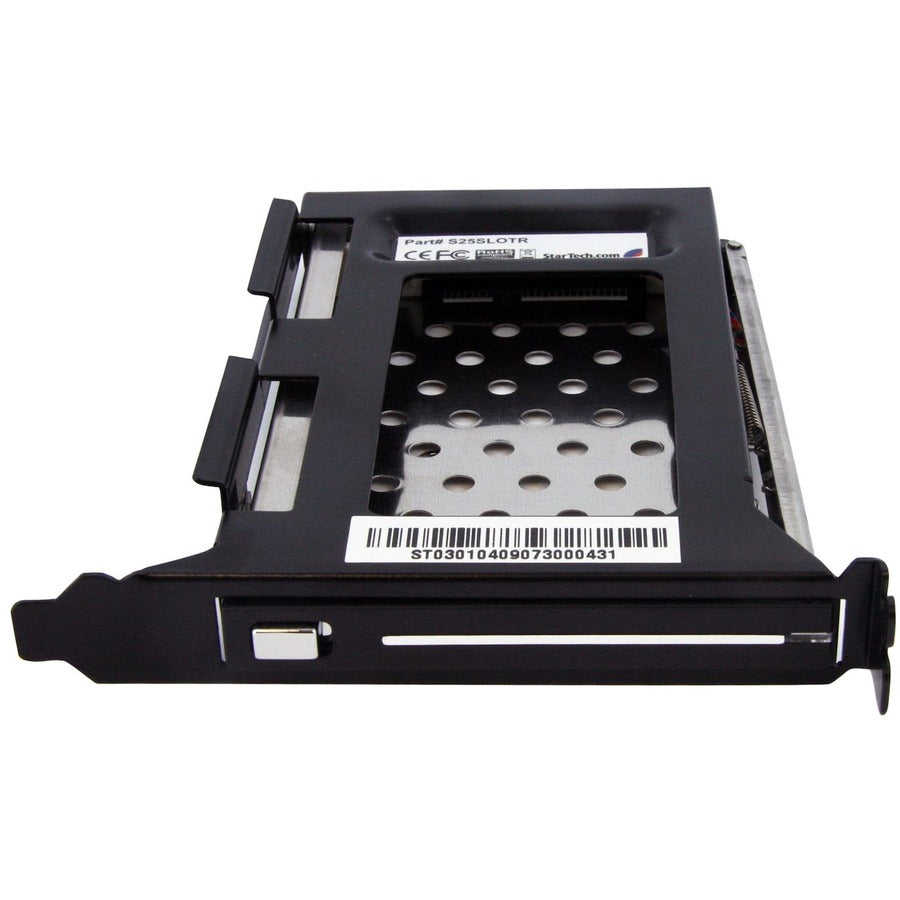 StarTech.com Drive Slot Adapter SATA/600 - Serial ATA/600 Host Interface Internal - Black