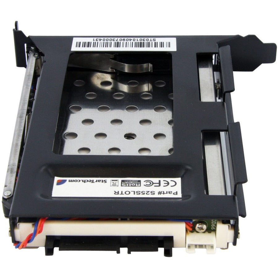 StarTech.com Drive Slot Adapter SATA/600 - Serial ATA/600 Host Interface Internal - Black