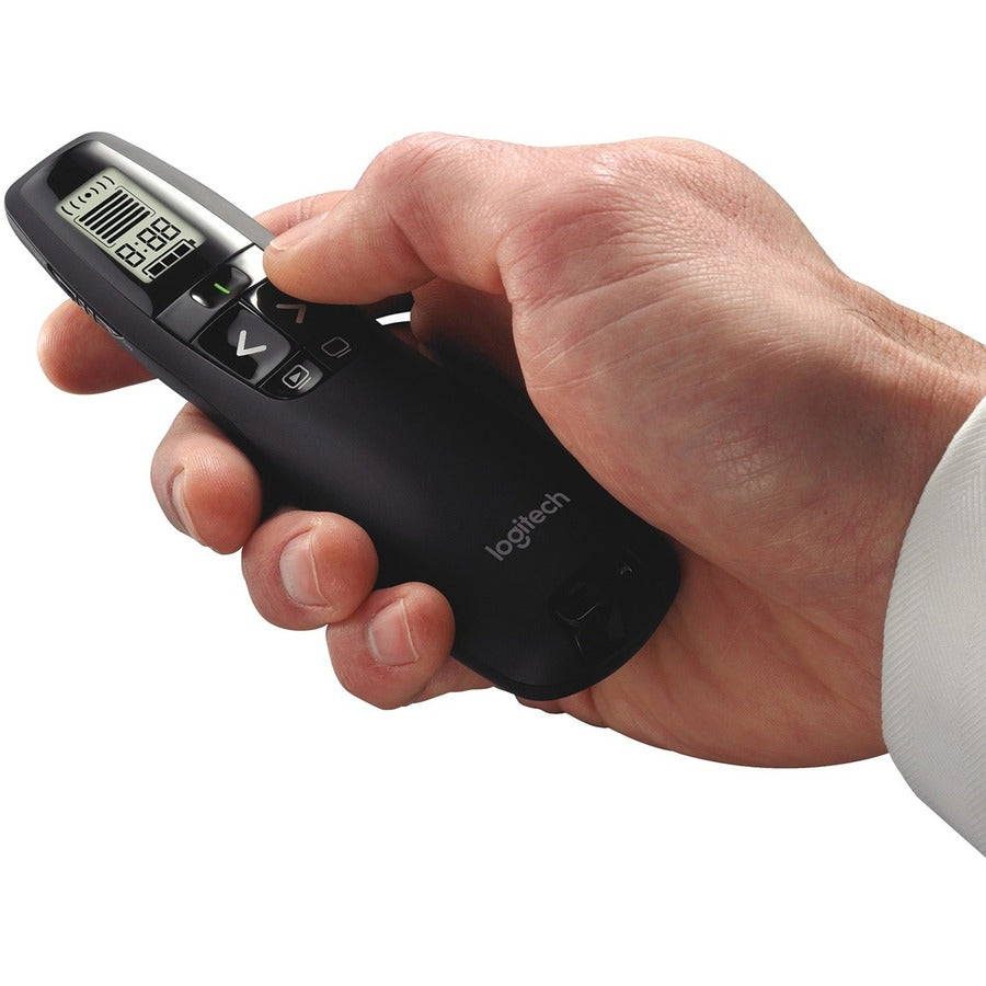 For Visual Presenter LCD - Radio Frequency - 100 ft Operating Distance - BatteryBlack - 1 Each