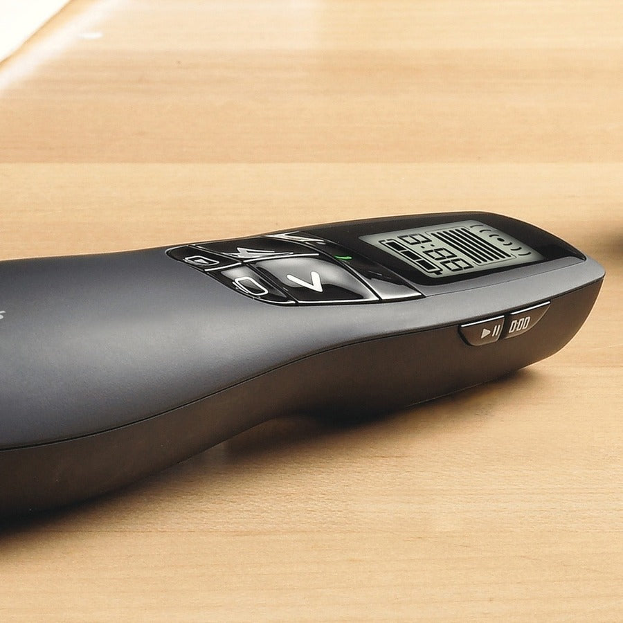 For Visual Presenter LCD - Radio Frequency - 100 ft Operating Distance - BatteryBlack - 1 Each
