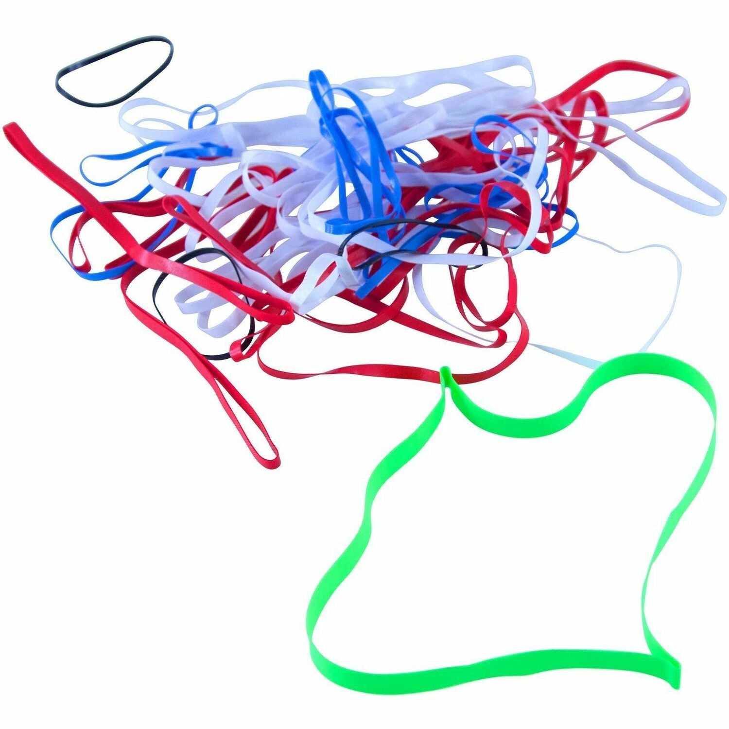 Conserve PlastiBands ASSORTED Sizes 100 Pack ASSORTED Colors