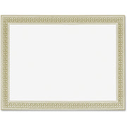 Geographics Flourish Gold Foil Award Certificates