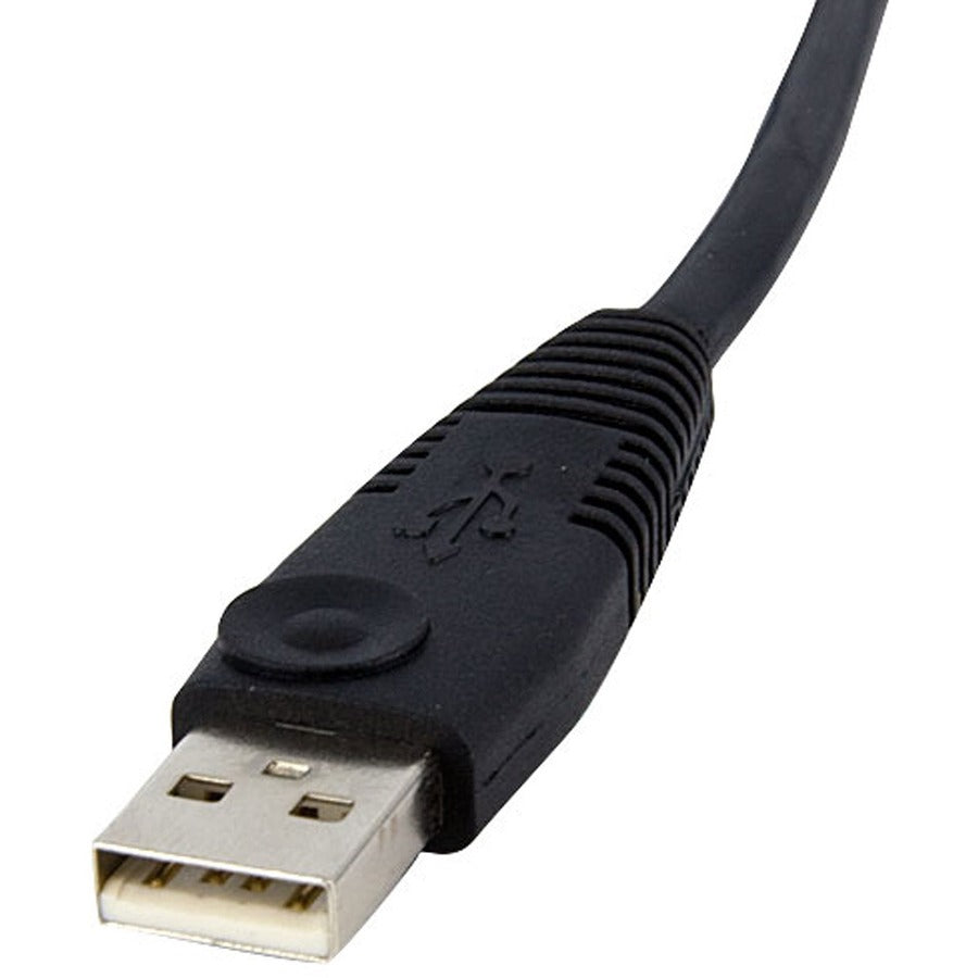 StarTech.com 15ft 4-in-1 USB Dual Link DVI-D KVM Switch Cable w/ Audio & Microphone