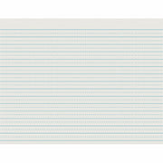 Newsprint Handwriting Paper, Alternate Dotted, Grade 3, 1/2" x 1/4" Ruled Long, 11" x 8-1/2", 500 Sheets