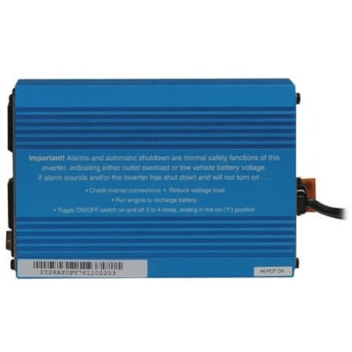 Input Voltage: 12 V DC - Output Voltage: 120 V AC - Continuous Power: 375 W - TAA Compliant