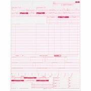 1 Part - 11" x 8.50" Form Size - White - Red Print Color - 2500 / Carton