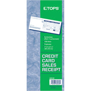 15 lb - 3 Part - Carbonless Copy - 3.25" x 7.88" Sheet Size - White Sheet(s) - Blue Print Color - Paper - 100 / Pack