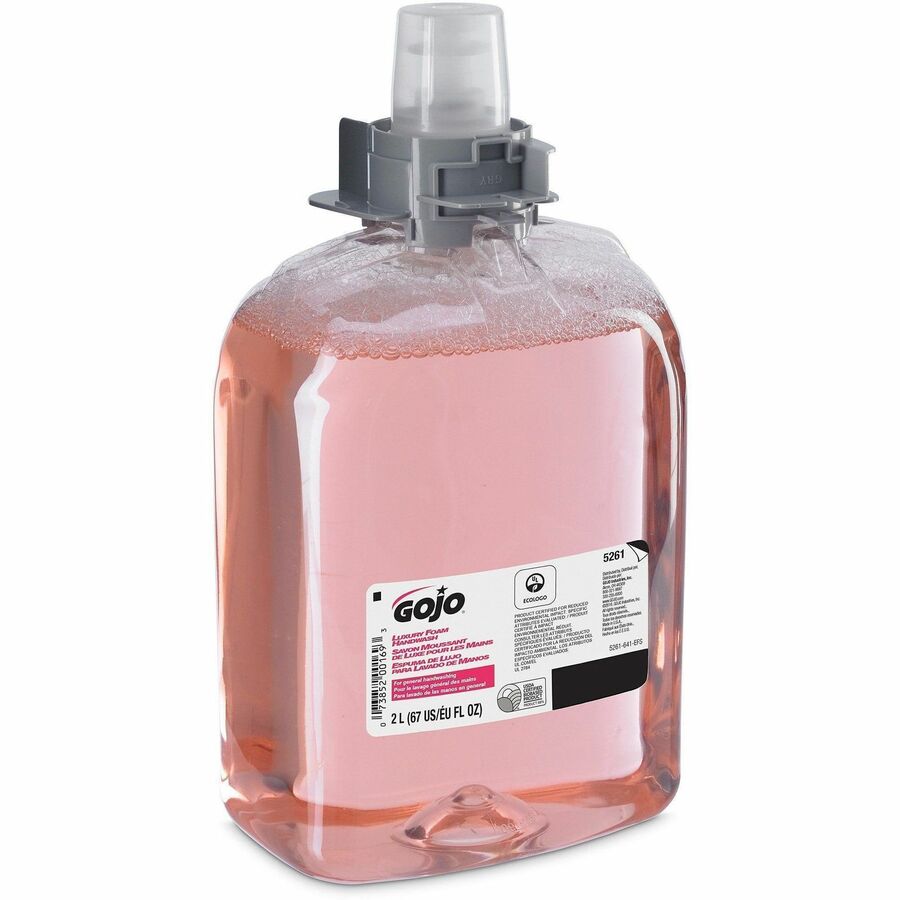 Cranberry Scent - 2.11 quart - Hand - Moisturizing - Translucent Pink - Bio-based - 2 / Carton