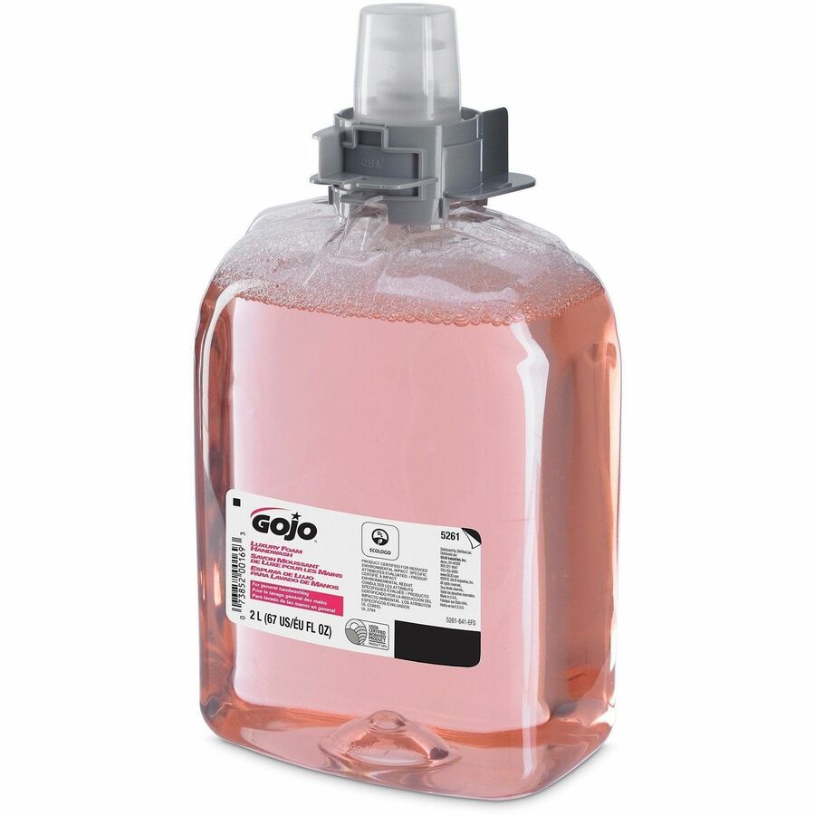 Cranberry Scent - 2.11 quart - Hand - Moisturizing - Translucent Pink - Bio-based - 2 / Carton