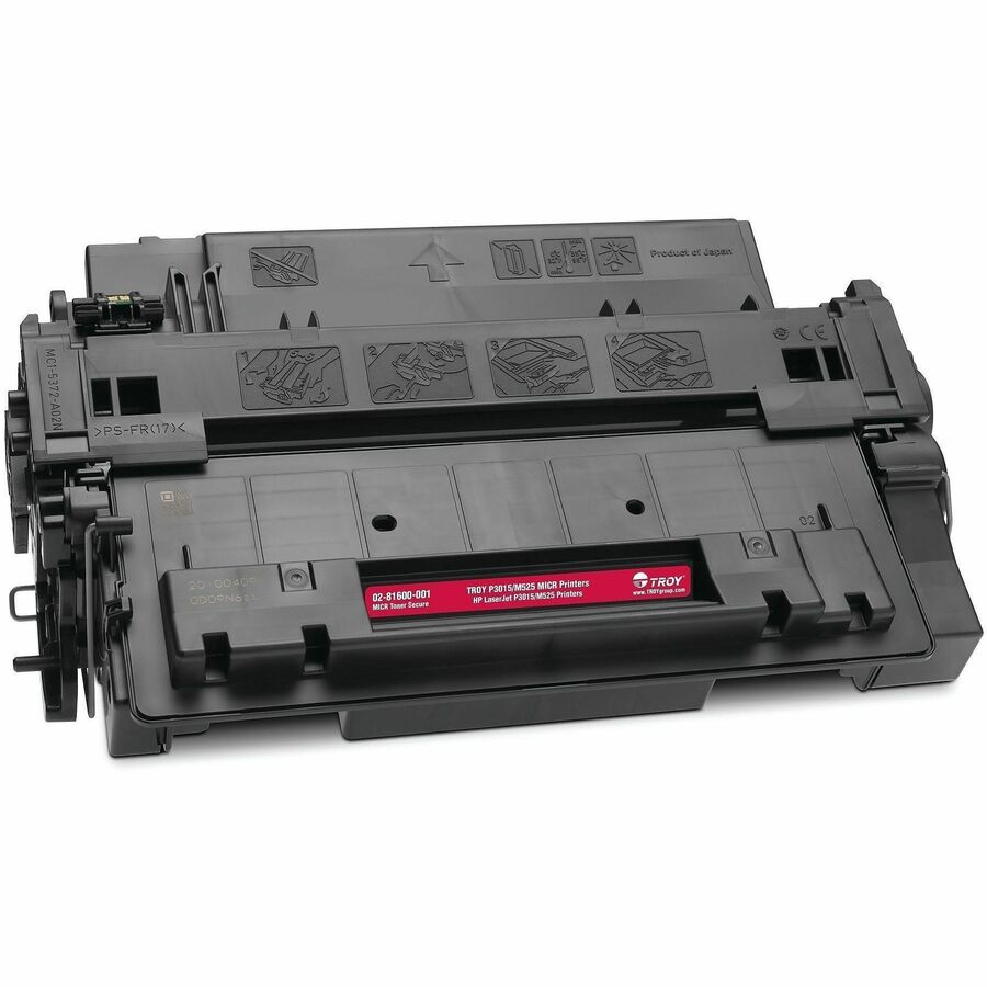 Troy MICR Laser Toner Cartridge CE255A - Black - 1 Each