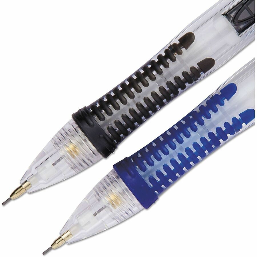 0.5 mm Black Lead - #2 - Refillable - Assorted Plastic Barrel - 2 / Pack