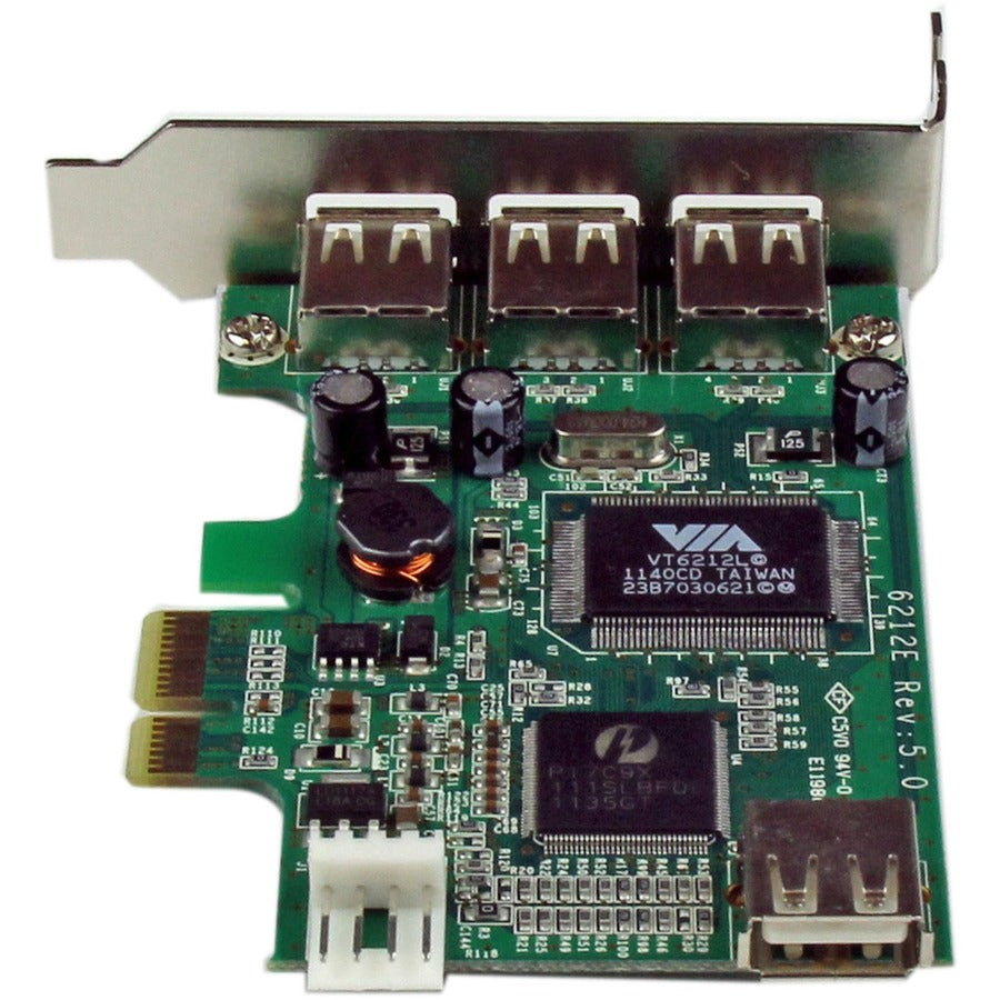 StarTech.com 4 Port PCI Express Low Profile High Speed USB Card