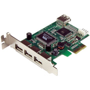 StarTech.com 4 Port PCI Express Low Profile High Speed USB Card