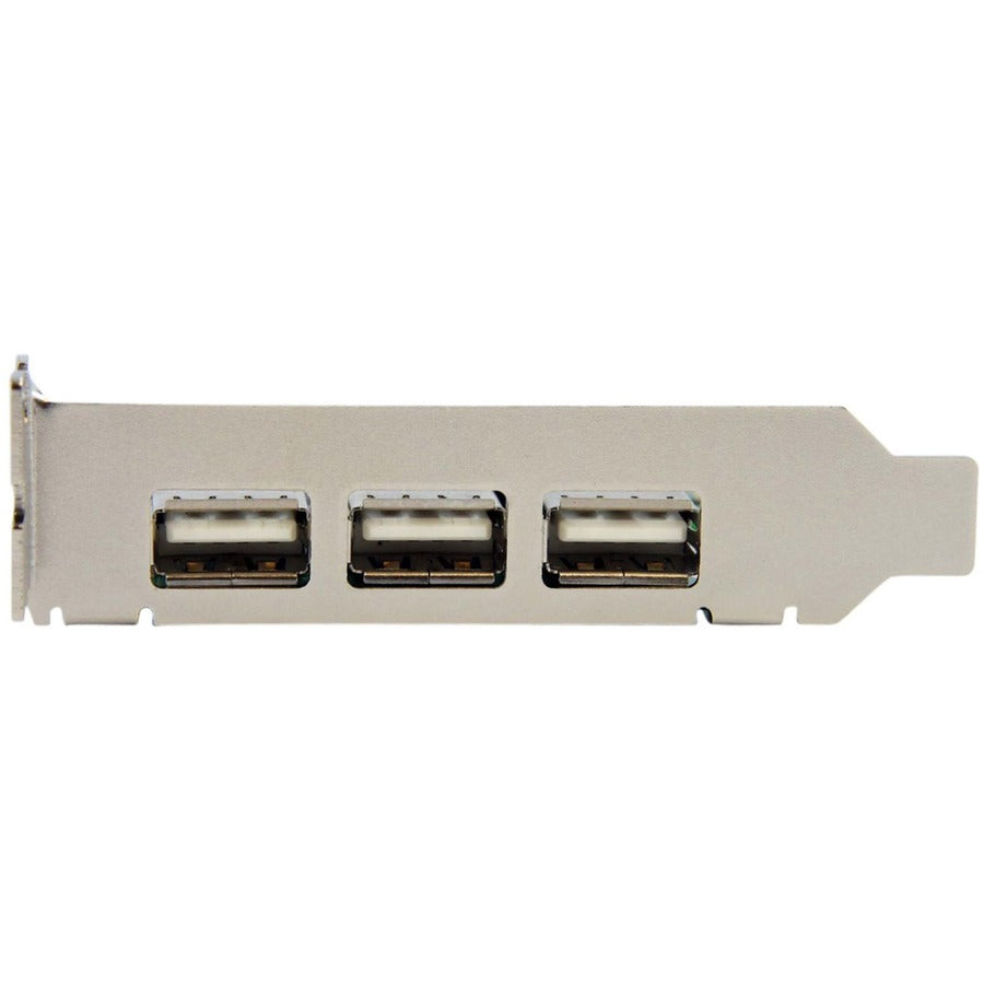 StarTech.com 4 Port PCI Express Low Profile High Speed USB Card