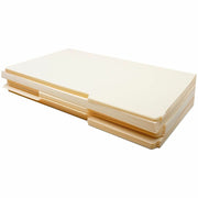 Business Source 1/3 Tab Cut Legal Recycled Top Tab File Folder - 8 1/2" x 14" - 3/4" Expansion - Top Tab Location - Assorted Tab Position - 1 Plys - Manila - Manila - Tab - 10% Recycled - 100 / Box