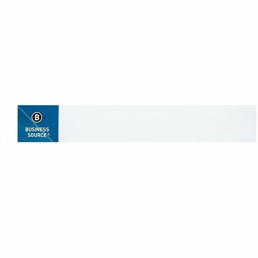 Business Source 1/3 Tab Cut Legal Recycled Top Tab File Folder - 8 1/2" x 14" - 3/4" Expansion - Top Tab Location - Assorted Tab Position - 1 Plys - Manila - Manila - Tab - 10% Recycled - 100 / Box