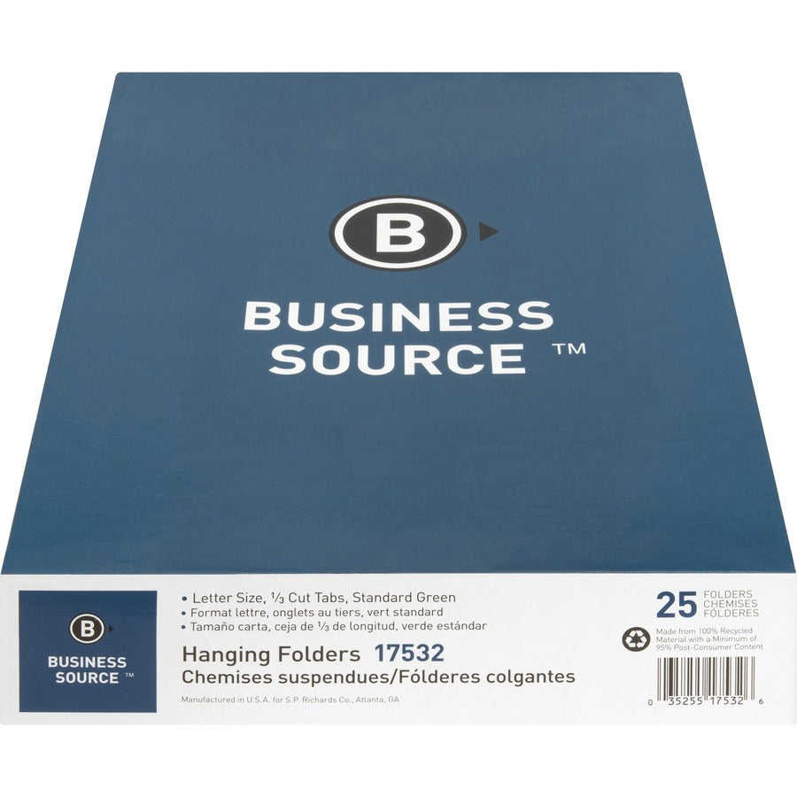 8 1/2" x 11" - 11 pt. - Standard Green - Acid-free - 100% Recycled - 25 / Box