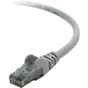 Belkin Category 6 UTP Patch Cable - 25 ft Category 6 Network Cable - First End: 1 x RJ-45 Network - Male - Second End: 1 x RJ-45 Network - Male - Patch Cable - Gray - 1 Each - TAA Compliant
