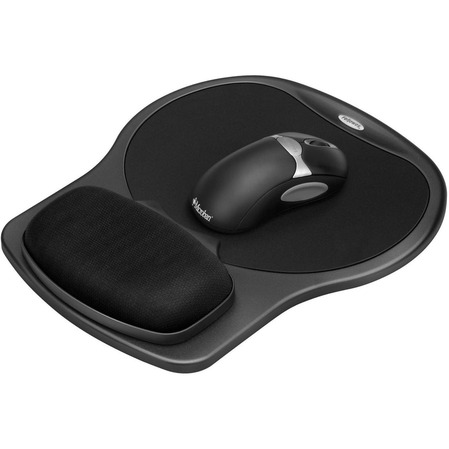 1.50" Height x 10" Width x 12" Depth - Black - Gel - Wear Resistant, Tear Resistant - 1 Each
