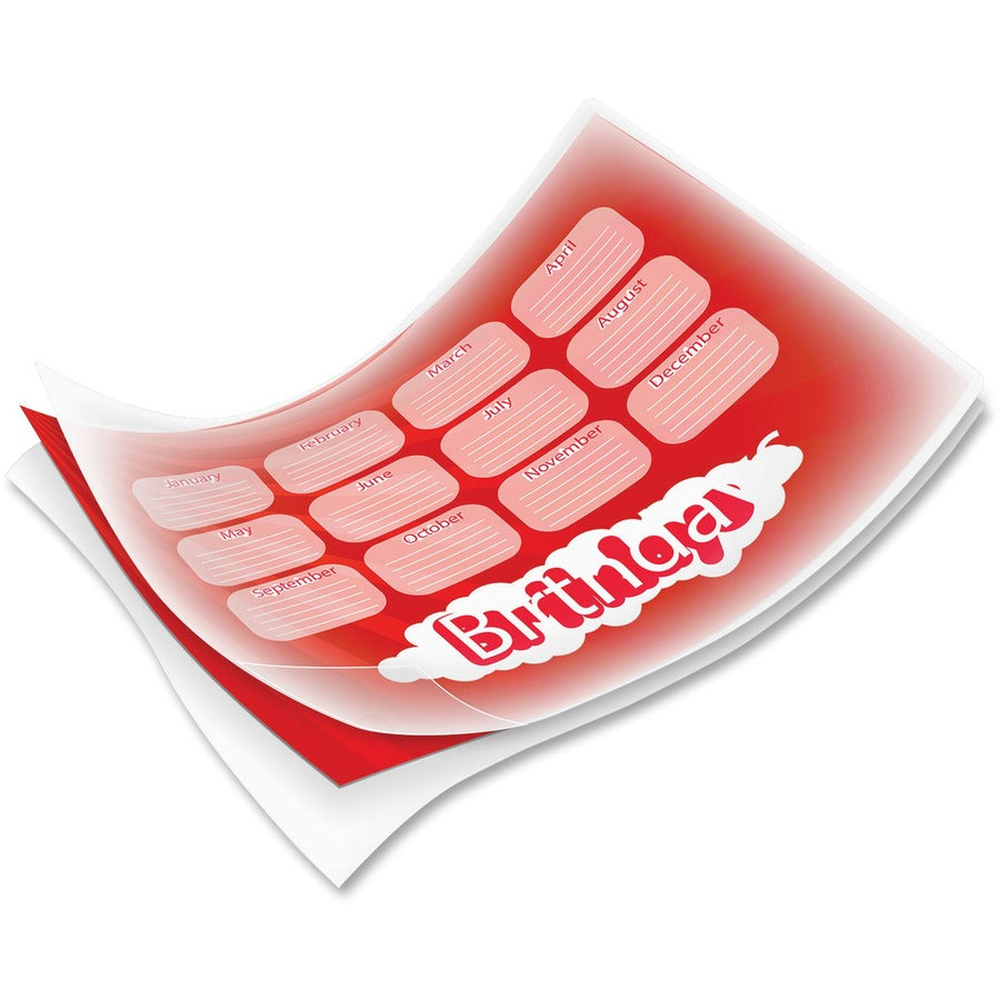 Fellowes ImageLast Jam-Free Thermal Laminating Pouches, Letter Size, 9" x 11.5", 5 mil, Glossy, Clear, 1 Pack