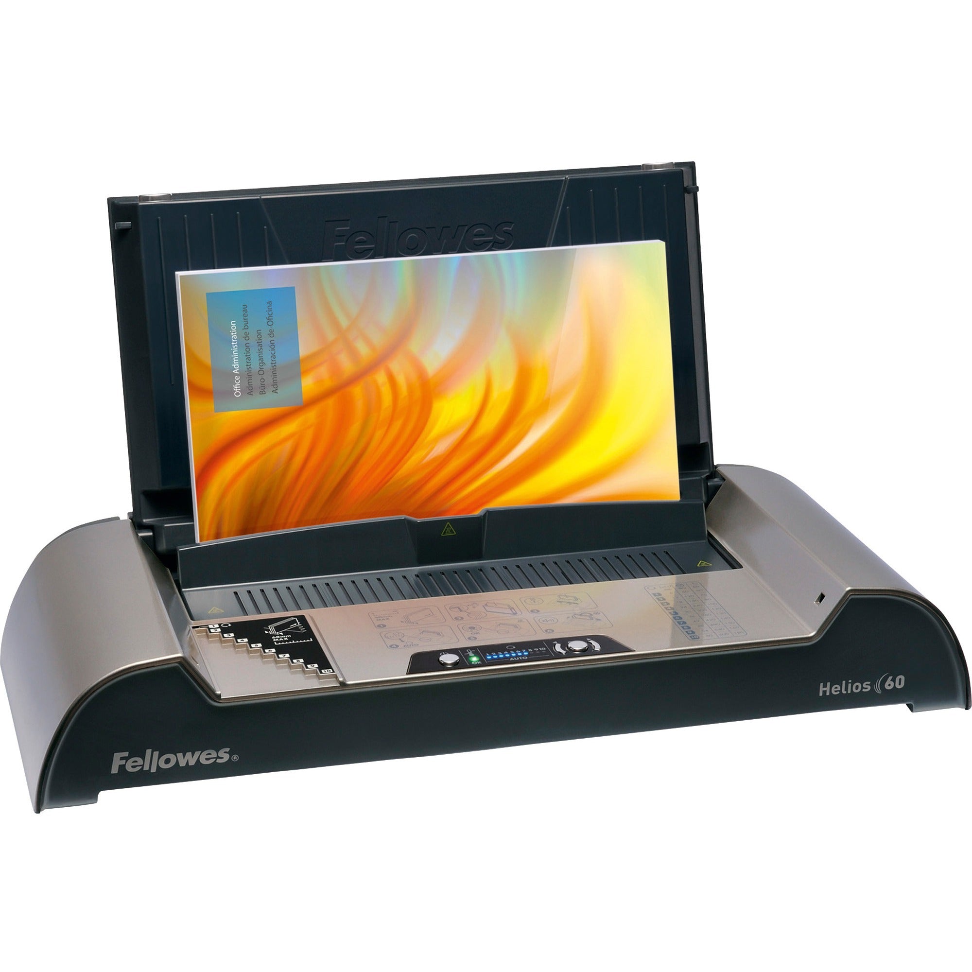 Thermal Binding - 600 Sheet(s) Bind - 3.9" Height x 20.9" Width x 9.4" Depth - Platinum, Graphite