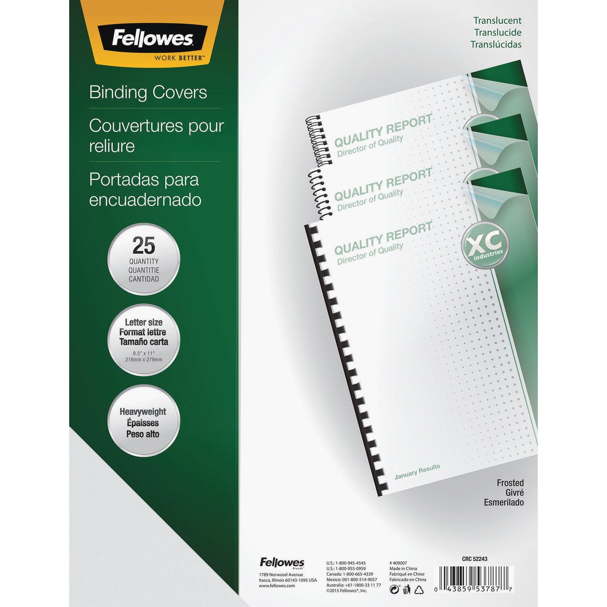 11" Height x 8.5" Width x 0.1" Depth - For Letter 8 1/2" x 11" Sheet - Rectangular - Clear - Polypropylene - 25 / Pack
