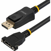 StarTech.com 3ft DisplayPort Panel Mount Cable - F/M