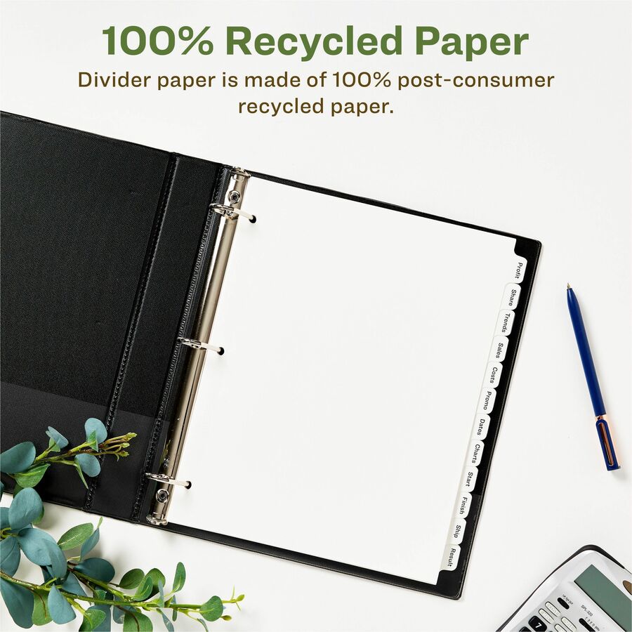 Avery&reg; Eco-friendly Index Makers Dividers
