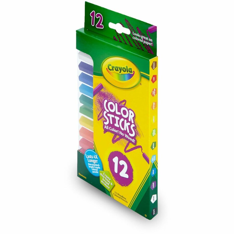 Red, Red Orange, Orange, Yellow, Yellow Green, Green, Sky Blue, Blue, Violet, Brown, Black, ... Lead - 12 / Set
