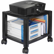 75 lb Load Capacity - 2 x Shelf(ves) - 14.13" Height x 17" Width x 13.25" Depth - Floor - Polystyrene - Black