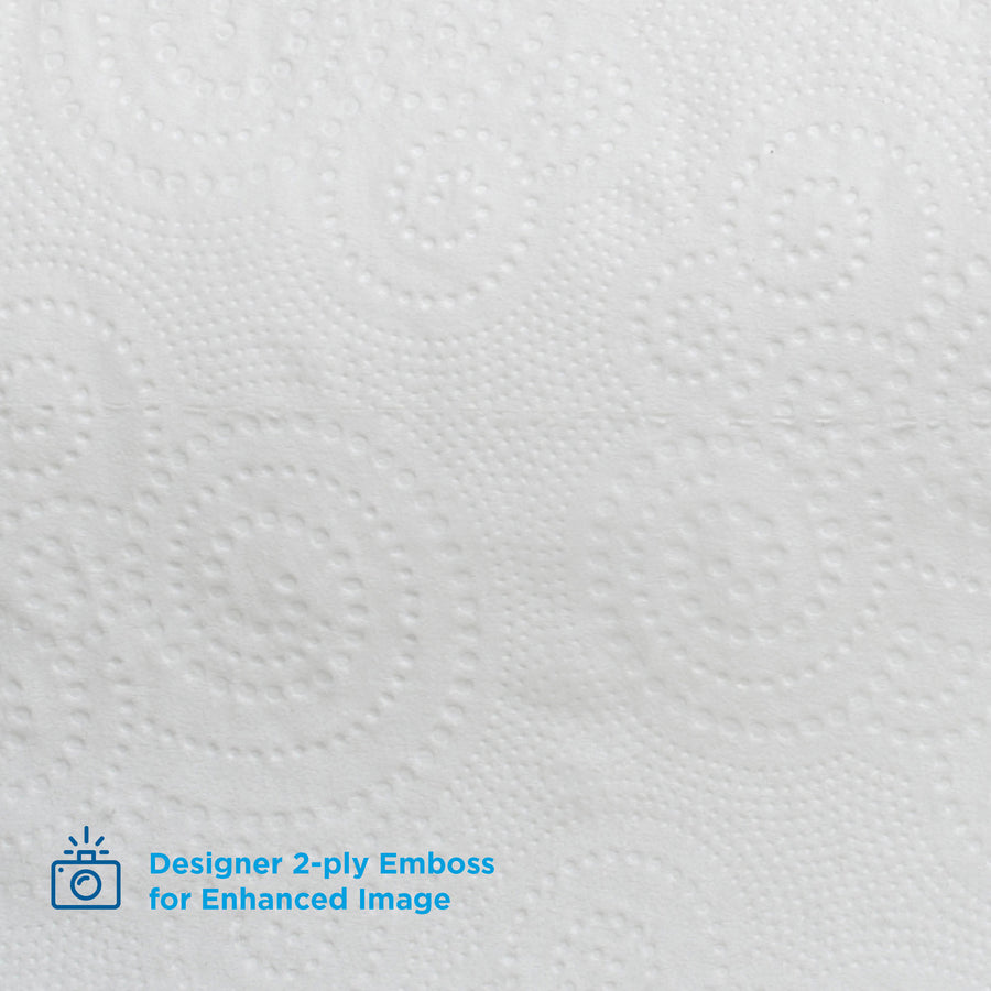 2 Ply - 4" Width x 4" Length - 400 Sheets/Roll - White - 60 / Carton