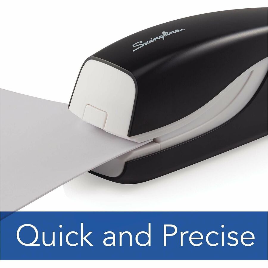 Staples Upto 20 Sheet of 20lb Paper - Holds Upto 105 Staple - Half Strip - Staple Size: 0.25" - 4 x AA - Black - 1 Each