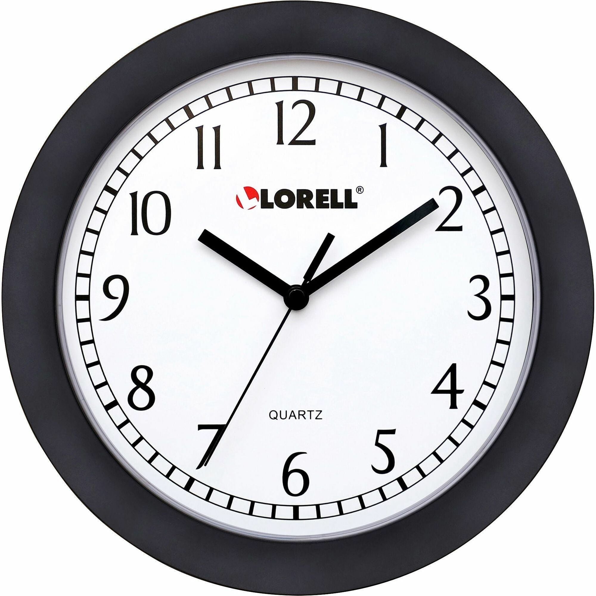 Lorell 9" Round Wall Clock
