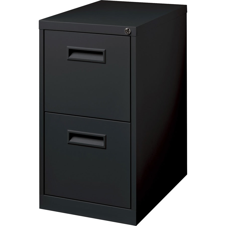 Lorell 22" File/File Mobile File Cabinet with Recessed Pull