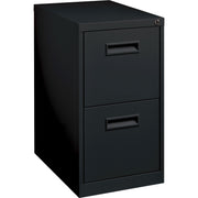 Lorell 19" File/File Mobile File Cabinet with Recessed Pull