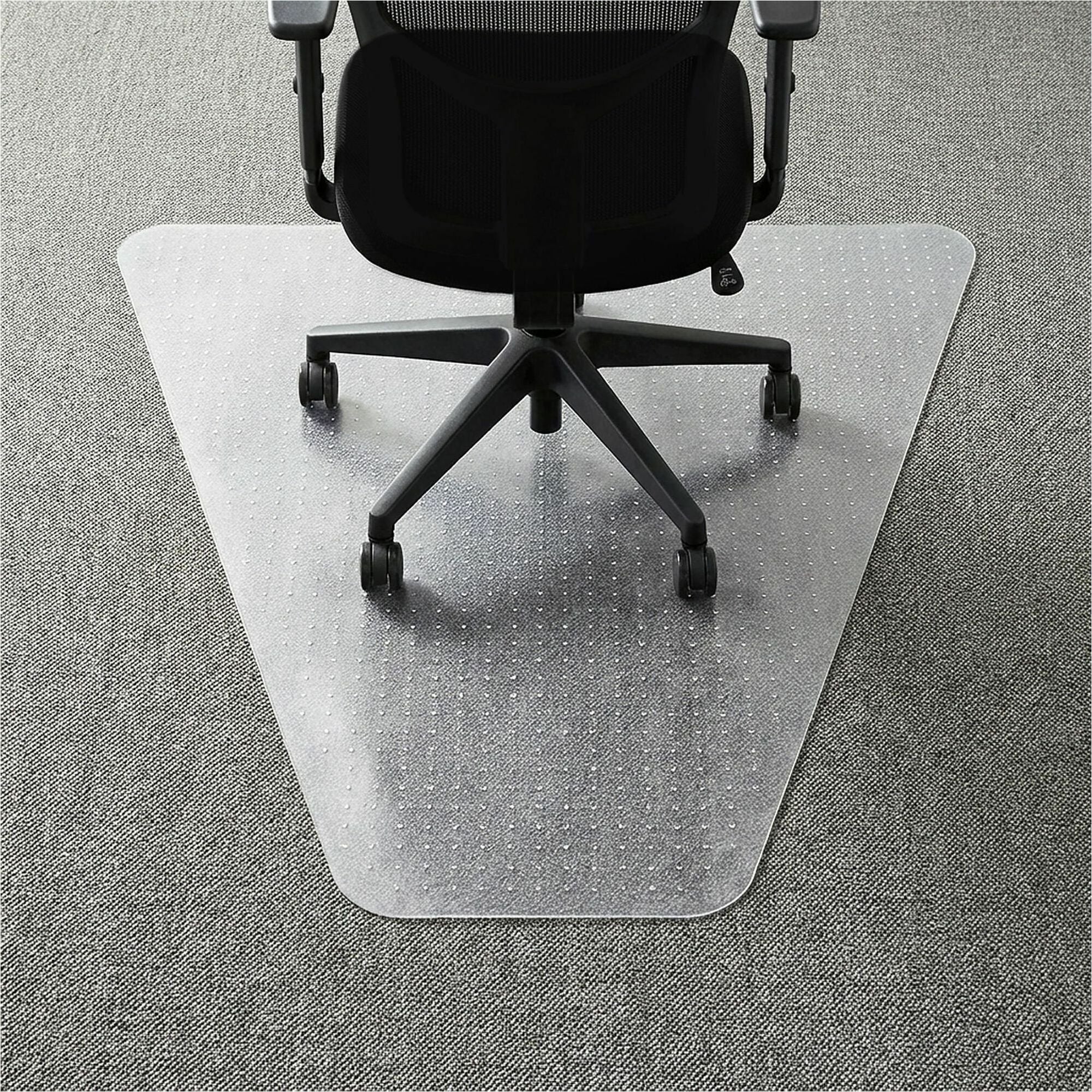 Lorell L-Workstation Medium-pile Chairmat