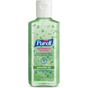 PURELL&reg; Advanced Hand Sanitizer Gel - Floral Scent - 4 fl oz - Squeeze Bottle Dispenser - Kill Germs - Hand - Moisturizing - Green - Non-sticky, Residue-free, Moisturizing - 1 Each
