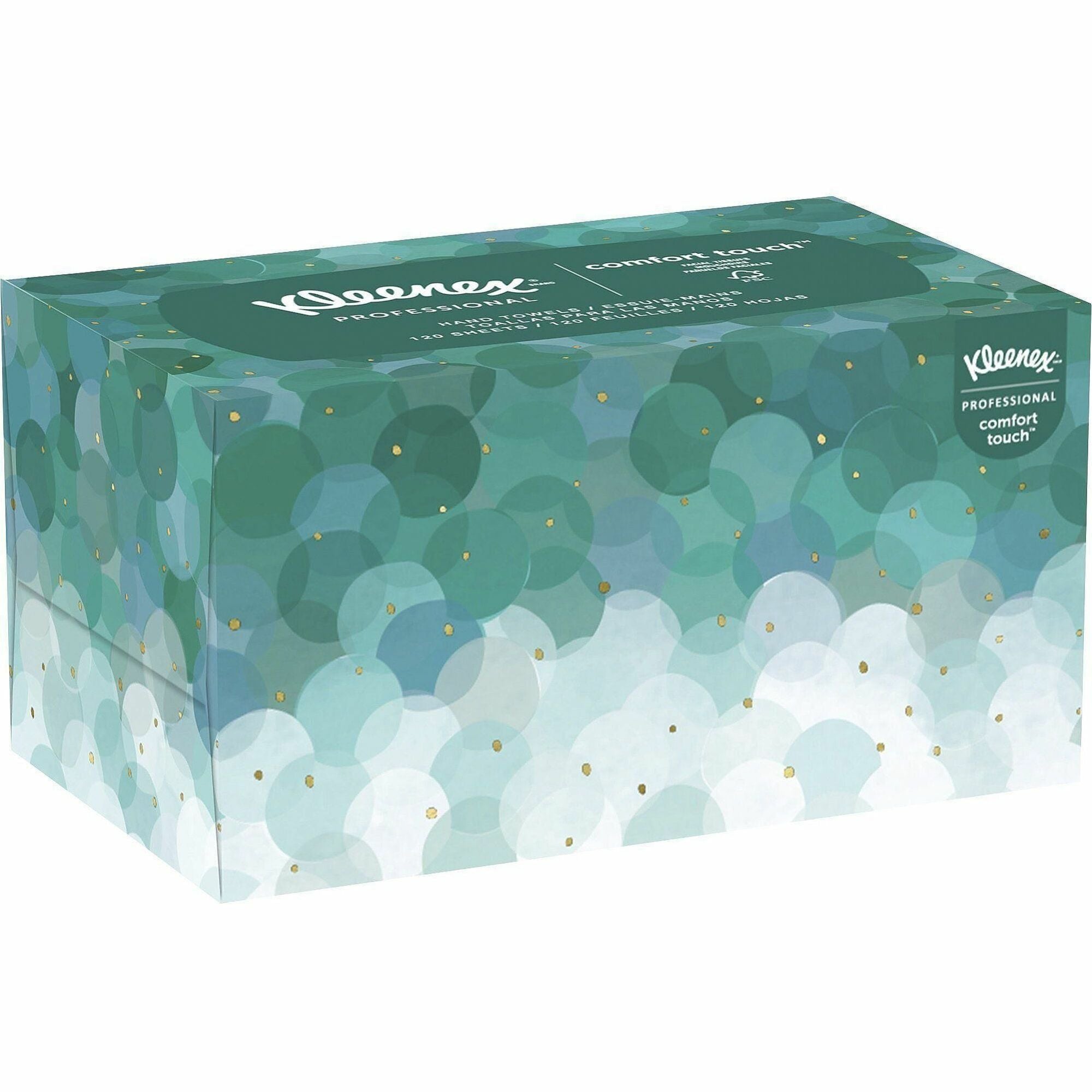 Kleenex Ultra Soft Hand Towels - 1 Ply - 9" Width x 10.50" Length - White - 70 / Box
