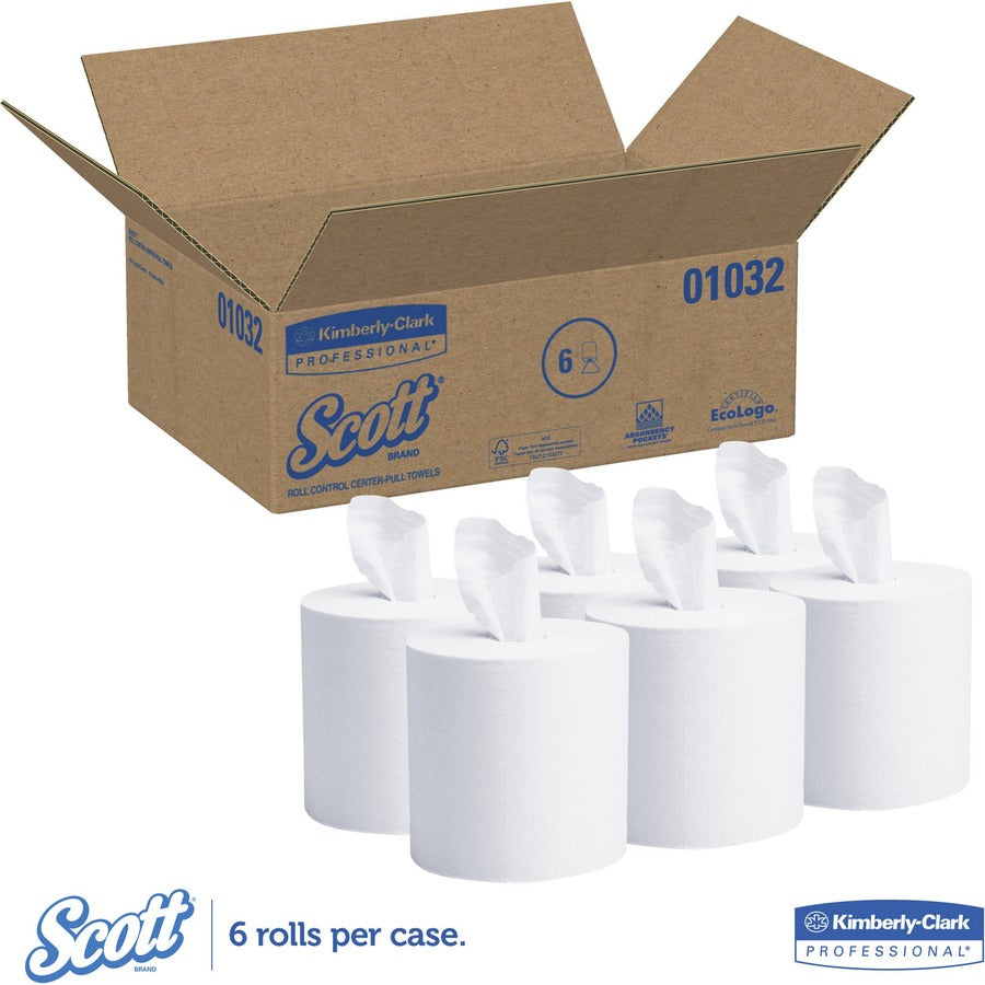 1 Ply - 8" Width x 12" Length - 700 Sheets/Roll - White - Paper - 1 Carton