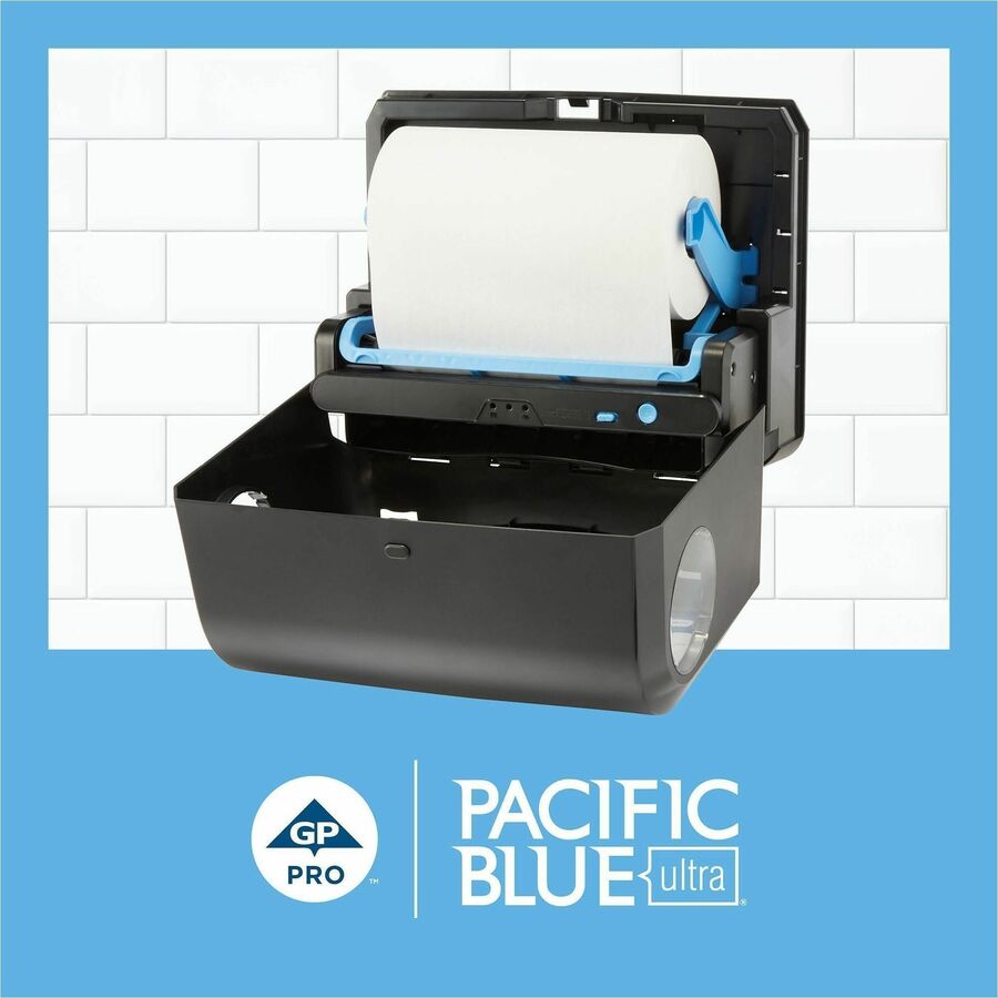 1 Ply - 9" Width x 400 ft Length - White - 6 / Carton