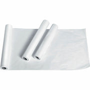 Medline Exam Table Crepe Paper - 125 ft Length x 21" Width - Poly - White - 12 / Carton