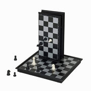Travel  Sets - Magnetic,  Pegged  &  Roll  Up Magnetic Folding Plastic, Silver/Black, 7 3/4"