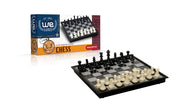 Travel  Sets - Magnetic,  Pegged  &  Roll  Up Magnetic Folding Plastic, Silver/Black, 9 3/4"