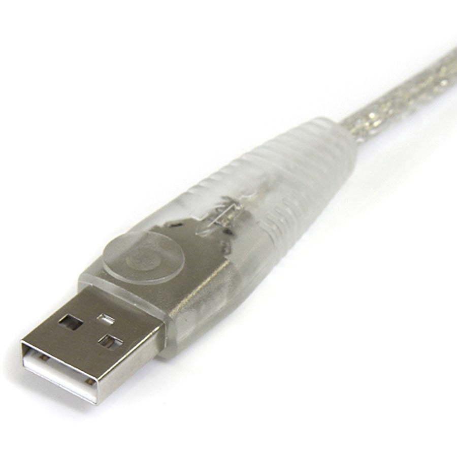 StarTech.com 15 ft Transparent USB 2.0 Cable - A to B