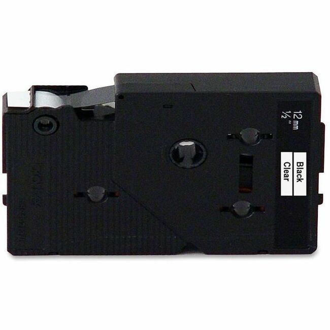 P-touch TC Laminated Tape Cartridges - x 1/2" Width x 25" Length - Direct Thermal - Clear - Water Resistant - Laminated - Grease Resistant - 2 / Pack