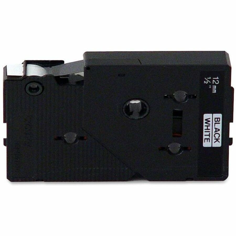 P-touch TC Laminated Tape Cartridges - x 1/2" Width - Direct Thermal - White - Water Resistant - Laminated - Grease Resistant - 2 / Pack